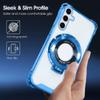 Belzsxy Magnetic Phone Lanyard Case for Samsung Galaxy A34, MagSafe Compatible, Blue view 3