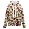 Men's Red Christmas Hoodie and Jogger Set view 4