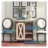 JOXLOVER Super Mini I-Shape Barn Door Hardware Kit, 4 ft Double Door view 4