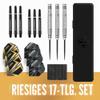 Harrows Combat Steel-Tip Dart Set, 90% Tungsten, 21–30 g, 17-Piece Kit, 26 g view 2