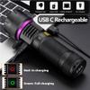 Alonefire SV116 365 nm UV Flashlight, 60 W, Rechargeable, USB-C view 4