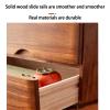 Wooden Desk File Cabinet with Drawers for Office and Home Organization view 4