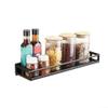 Functional Stainless Steel Spice Rack, Space-Saving Hanging Storage (/ Black + 25 cm) view 2