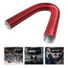 Heavy-Duty Aluminum Exhaust Hose for Efficient Heating, 75 mm Diameter, Flame-Resistant Design (80 cm) view 2