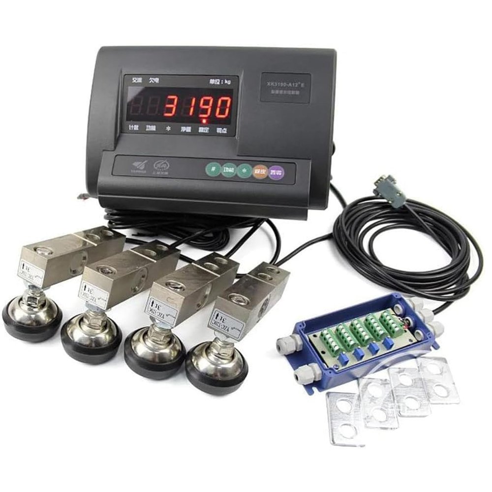 Livestock Scale Kit, Steel Beam Compression Load Cell Floor Scale, 3,000 kg