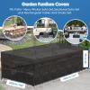 Garden Furniture Cover, 180 x 100 x 65 cm, 600D Oxford Fabric view 4