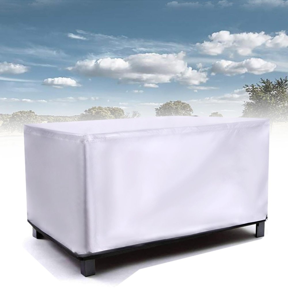 ZXBNNN Garden Furniture Cover, 190 x 110 x 90 cm, 600D Oxford Table and Seating Set Cover