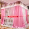Luxurious Double-Layer Princess Bed Canopy with Net Curtains, Freestanding, Blackout Canopy for King-Size Bed with Frame view 3