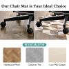EYKWKB Chair Mat for Carpet and Hard Floors, 70 x 100 cm view 4
