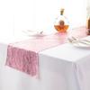 Anevous Sequin Table Runner, 30 x 180 cm, Glitter Table Runner for Wedding, Party, Birthday, Christmas, Baby Shower, Banquet, Pink view 1
