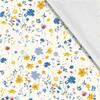 HEKO PANELS Softshell Fabric by the Meter, Small Flowers, 5 m, 150 × 500 cm view 1