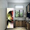 NHJSDLLMNZ 3D Black and Gold Self-Adhesive Refrigerator Door Sticker, 60 × 273 cm (60 × 150 cm) view 2