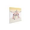 A.S. Création Canvas Print Circus Tent for Children's Room - Colorful, Beige Wall Art - 40 x 40 cm - DD129388 view 4