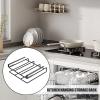 Under-Cabinet Cutting Board Organizer and Kitchen Utensil Holder view 3