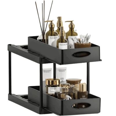 OZLMBERN 2-Tier Under-Sink Storage Organizer