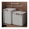 TDLROKRL Foldable Houndstooth Storage Bags with Handles, 3-Piece Set view 3