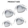 LepoHome Heart-Shaped Cake Pan Set, 15.2, 20.3 & 25.4 cm Aluminum view 2