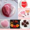 LepoHome Heart-Shaped Cake Pan Set, 15.2, 20.3 & 25.4 cm Aluminum view 4