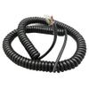 9-Core 0.15 mm² Shielded Coiled Power Cable, 26 AWG, 5 mm OD, 1–12 m Stretch view 2