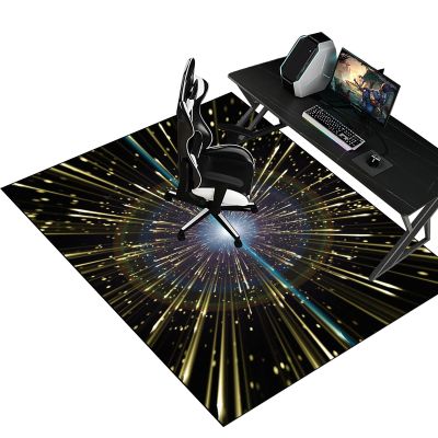 Gaming Office Chair Floor Mat, 70 x 90 cm, Scratch-Resistant Floor Protection for Hardwood Floors and Carpets