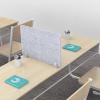 Acoustic Desk Privacy Screen, 40 x 100 cm view 2