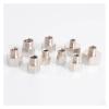 BYLSAGWHT 1pc Female-to-Male Threaded Brass Pipe Fitting Adapter, M14x1.5 Female to M10x1 Male view 1