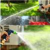 Portable Heavy-Duty Garden Hose Reel with Flexible 25 m Rubber Hose view 4