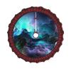 3D Galaxy Space Print Christmas Tree Skirt view 1