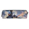 BNVSADC Printed Leather Pencil Case with Steam Train Design view 2