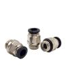 BYLSAGWHT PC Pneumatic Quick Connector, G Thread, External Zinc Thread, PC4-G02 view 3