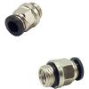 BYLSAGWHT PC Pneumatic Quick Connector, G Thread, External Zinc Thread, PC4-G02 view 4