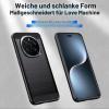 NATBOK Case for Honor Magic 7 Pro 5G, Soft TPU, Carbon Fiber Design, Black view 2
