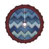 Christmas Tree Skirt, Gradient Blue Denim Print view 1