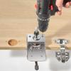 35 mm Hinge Boring Jig for Woodworking, Precision Hole Locator for Door and Cabinet Installation (B) view 2