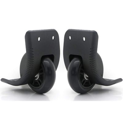 Luggage Replacement Wheels, 2-Piece Set, Directional Black Spinner Wheels