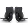 Luggage Replacement Wheels, 2-Piece Set, Directional Black Spinner Wheels view 1