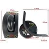 Luggage Replacement Wheels, 2-Piece Set, Directional Black Spinner Wheels view 2