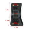 Luggage Replacement Wheels, 2-Piece Set, Directional Black Spinner Wheels view 3