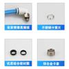 DLZHZDIH M3 M4 M5 M8 1/8" 1/4" Male × 3, 4, 6 mm Tube 90° Brass Pneumatic Push-In Elbow Fittings for Air Compressors ZOUCUNXIYIN (4-M4) view 4