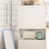 Kitchen Shelf with Microwave Stand and Coffee Maker Stand, White, 80 x 32 x 144 cm view 4