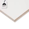 HausFux Custom-Cut Birch Multiplex Panel, 1.2 cm (White, 150 x 80 cm) view 1