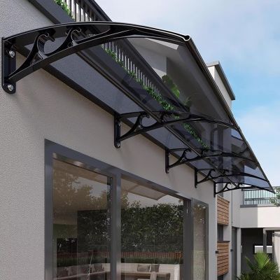 Front Door Awning, 80 x 160 cm, Rain and UV Protection