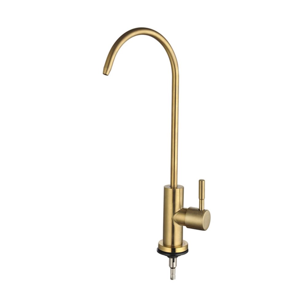 EXHOYAJB Kitchen Drinking Water Faucet, Gold A (Golden B)