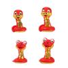 Chinese Zodiac Year of the Snake Resin Figurines, 4-Piece Set view 1