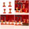 Chinese Zodiac Year of the Snake Resin Figurines, 4-Piece Set view 2
