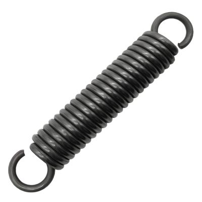 2 Pcs Spring Steel Extension Springs with Hooks, 2.0 mm Wire Diameter, 16 mm OD, 130 mm Length