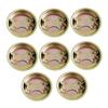 8-Pack Screw-Top Steel Lids for Poly Drums view 1