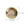8-Pack Screw-Top Steel Lids for Poly Drums view 2