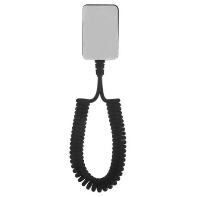 HOMSFOU Retractable Remote Control Lanyard with Adhesive Plastic Hook