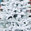 Artificial Snow-Covered Christmas Tree, Rustic Farmhouse Pine, White, 270 cm view 4